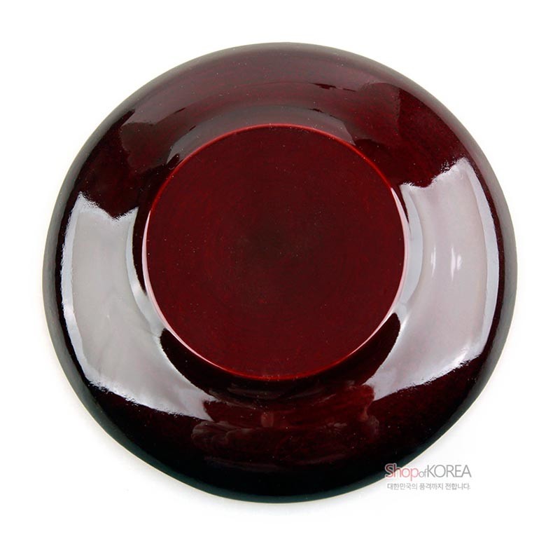 나전칠기 난초 컵받침 4종세트