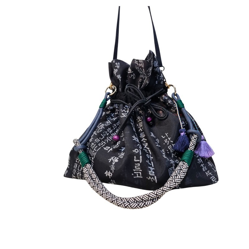 훈민정음 버킷백