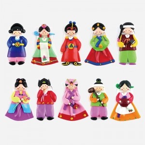 민예인형메모홀더1P-10종세트 리뷰 이미지