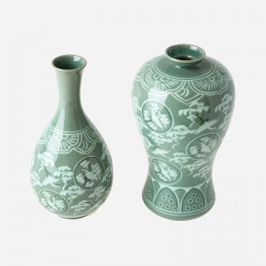 청자상감운학 주매병세트中 리뷰 이미지