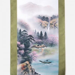 족자小-산수도(봄) 리뷰 이미지