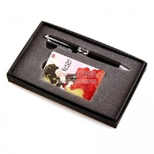 한국의 아침 카드형USB(8G)+자개볼펜-황진이 리뷰 이미지