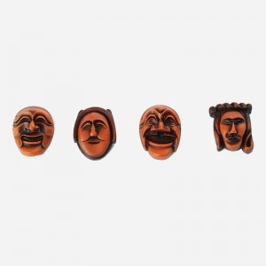 석고메모홀더-하회탈4종 리뷰 이미지