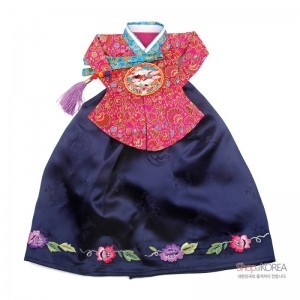 비단한복 와인 커버-당의(감색) 리뷰 이미지