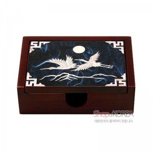 한지자동명함함-쌍학[청] 리뷰 이미지