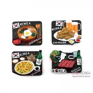 맛있는한식 메모자석 4p