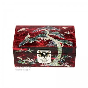 한지 직보석함大-송학[적색] 리뷰 이미지