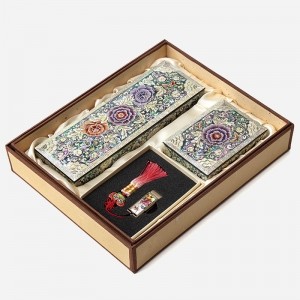 자개필함세트-나전으로 핀 모란(필함,명함함,usb32G)