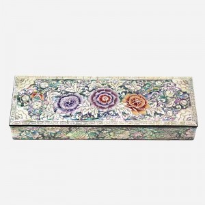 자개필함-나전으로 핀 모란