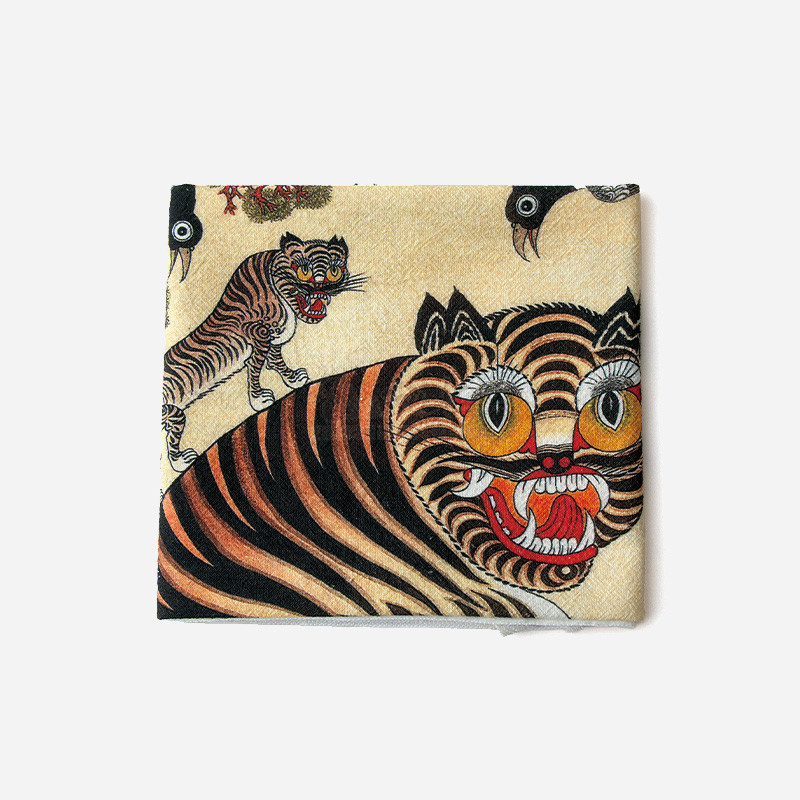 길상화 민화 패브릭 포스터- 호작도