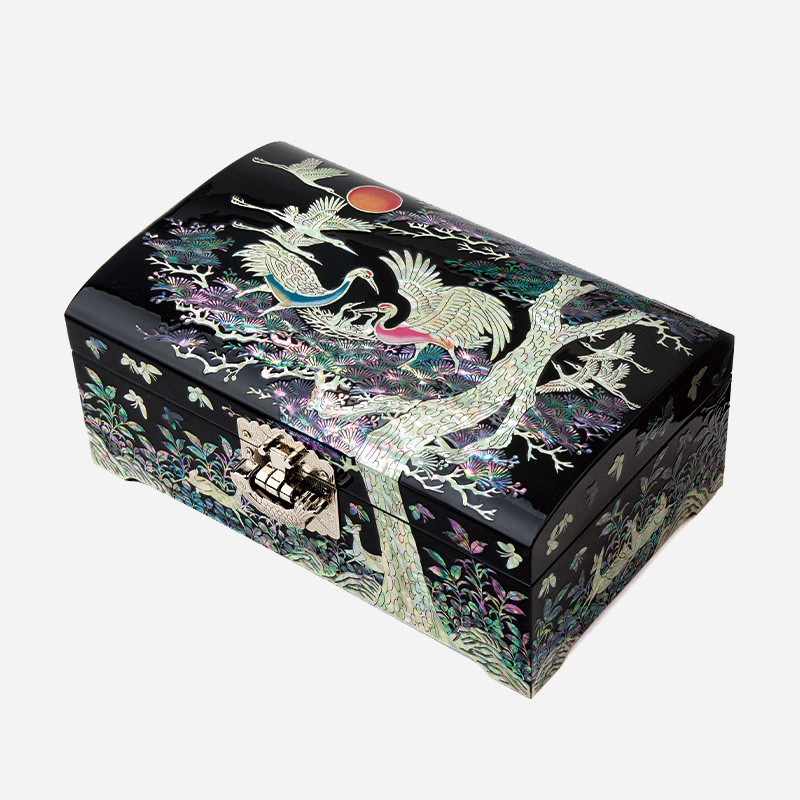 자개 굴림의 미학-송학보석함