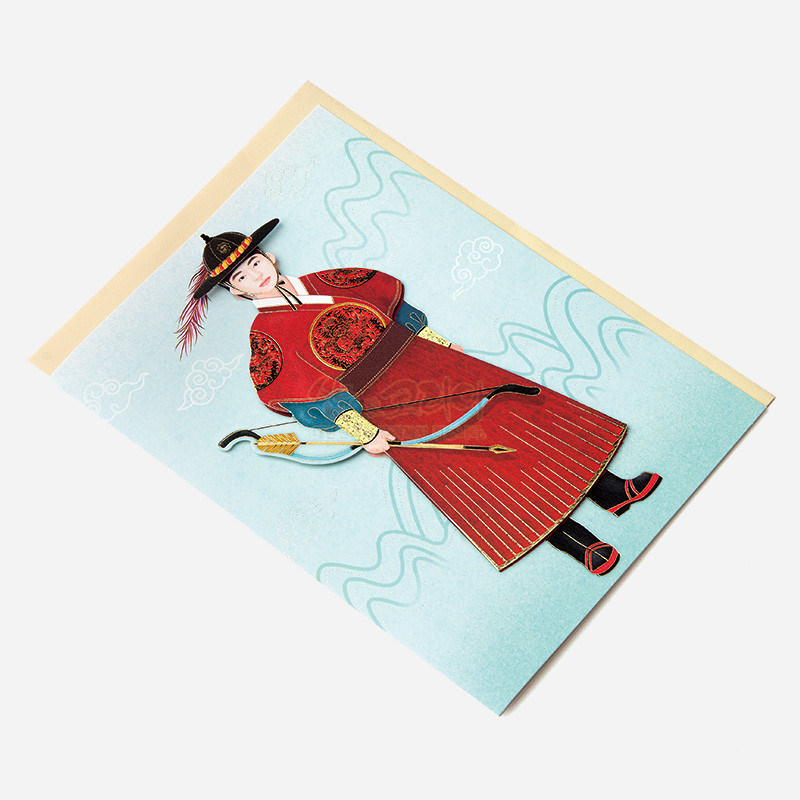 전통 한복카드-종사관