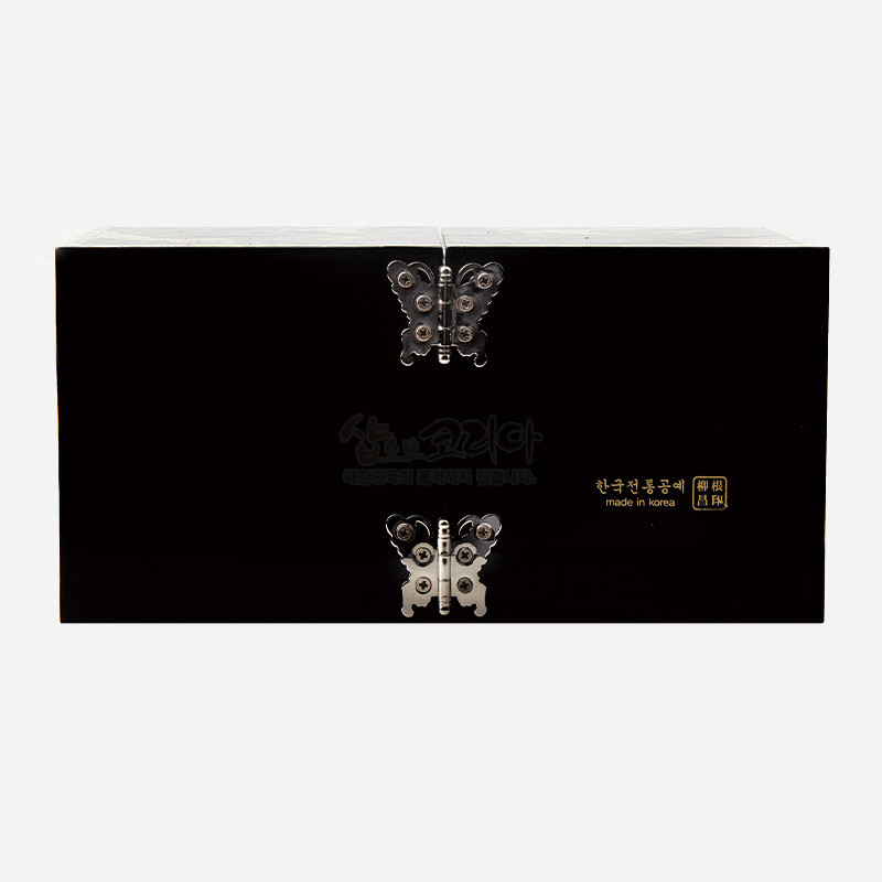 나전칠기 쌍합보석함 특대- 장생도