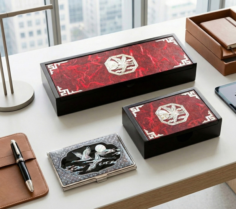 세트 - 명함케이스 3종 세트