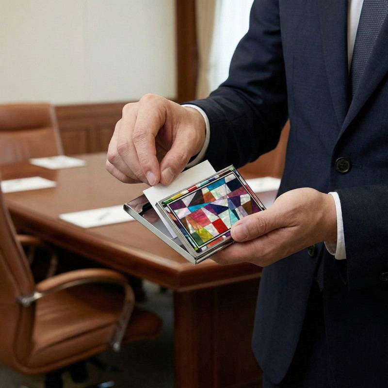 명함을 꺼내는 그 순간마저 특별해지는 명함케이스