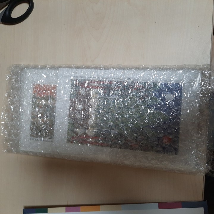 Good quality postcard The packaging is safety enou