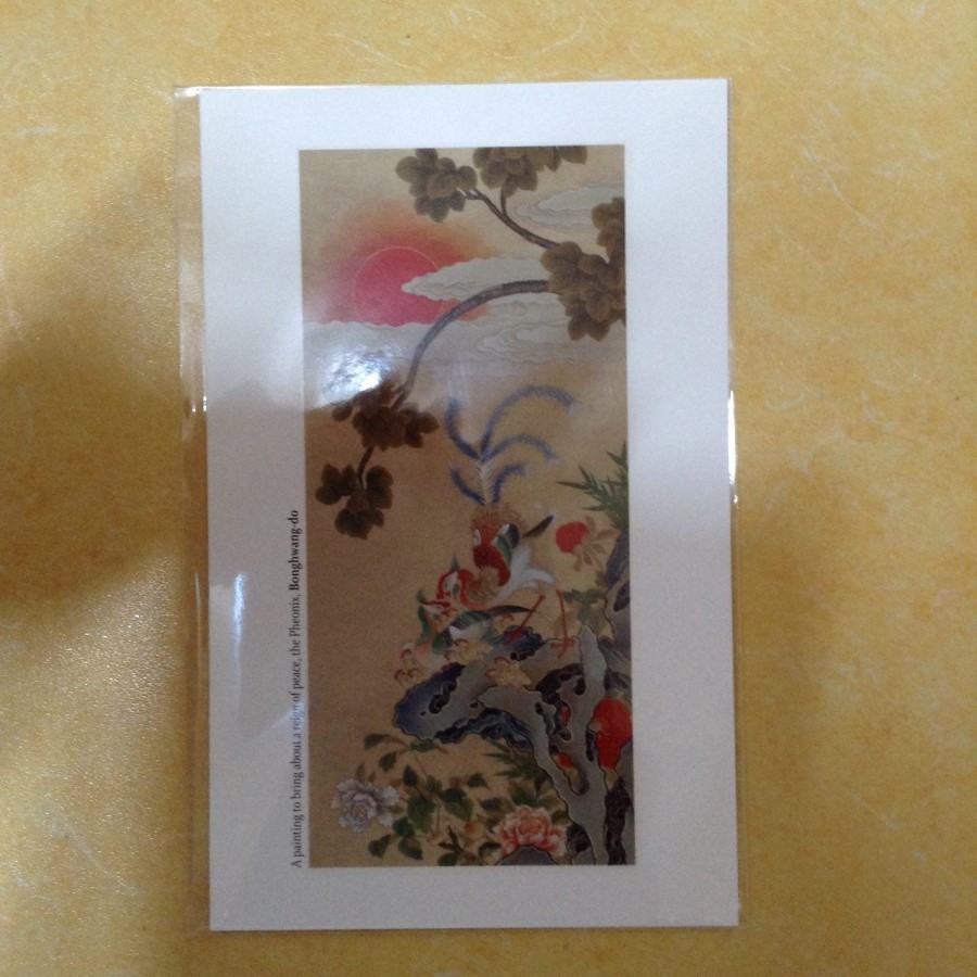 구매확정입니다. 봉황도 아름다운 그림입니다. 액자 전시용으로 그냥 붙여놔도 좋습니다. 굿굿