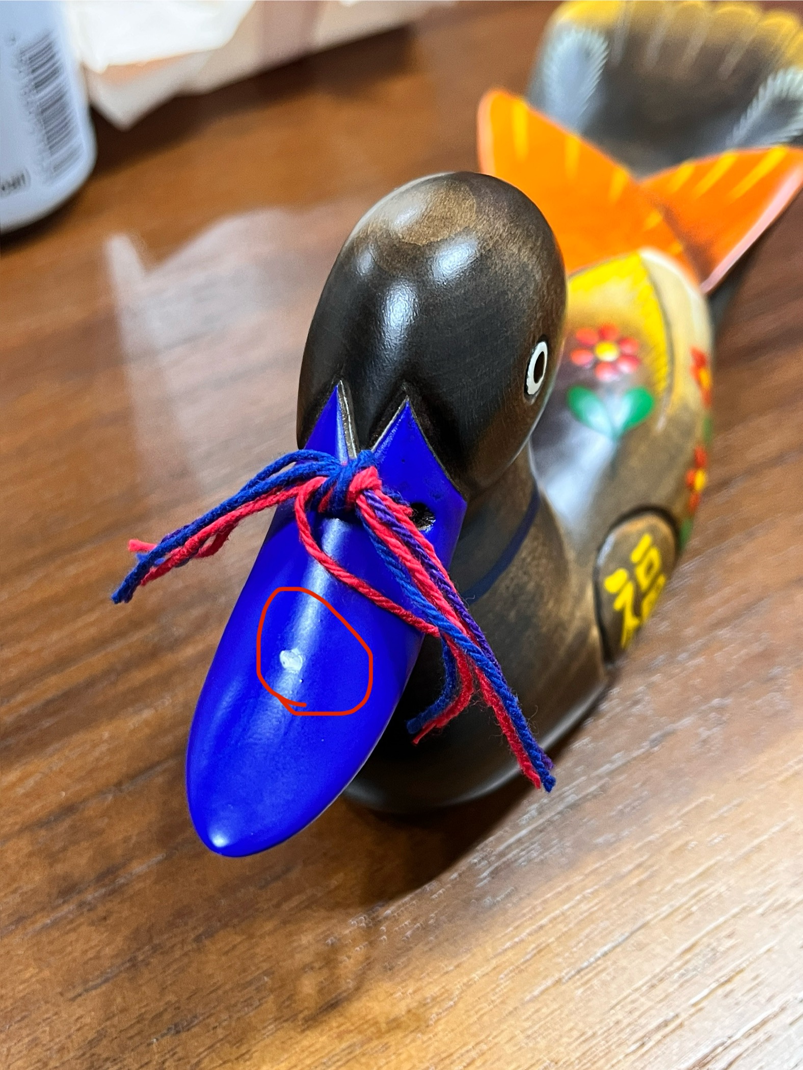 처음 받고서 뭔가 이상해서 교환 요청 했는데 잘 받아주시고 원앙이 이뻐서 너무 만족스럽습니