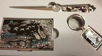 명함집세트-송학3종(지칼) 리뷰 이미지