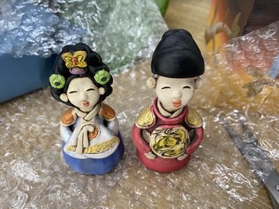 황토인형-작은 왕과왕비 리뷰 이미지