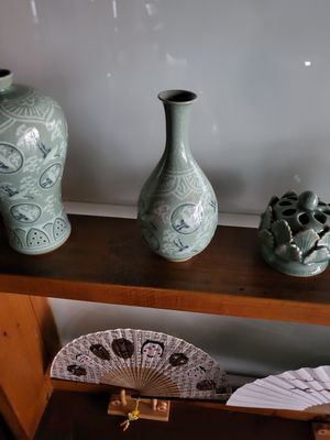 청자 주병세트(전통술병 술잔세트) 리뷰 이미지