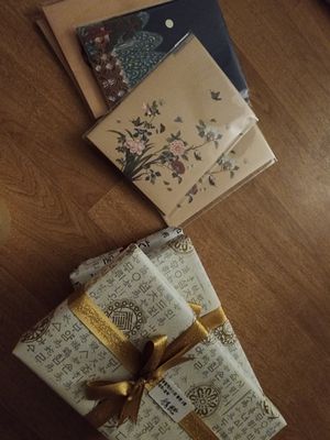 명함케이스와 볼펜 2종세트–송학 리뷰 이미지