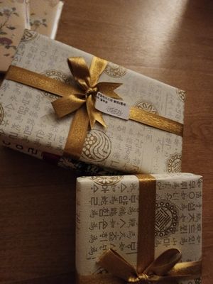 명함케이스와 볼펜2종세트-장생도 리뷰 이미지