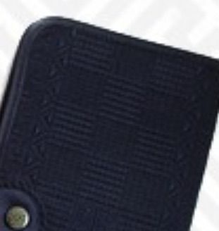 [소산당]누비수 단색 장지갑- 감색 리뷰 이미지