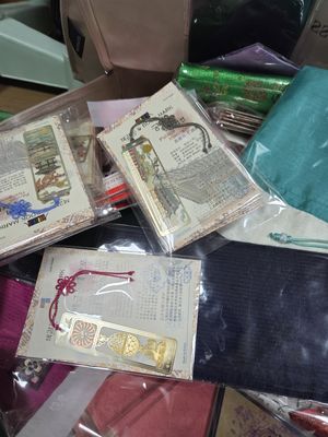 금장 책갈피 小-당초 리뷰 이미지