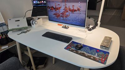 민화 마우스패드 (大) - 일월오봉도 리뷰 이미지