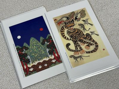 민화 엽서(小) - 호작도 리뷰 이미지