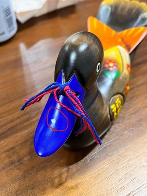 목각장식(대)-꽃원앙 리뷰 이미지