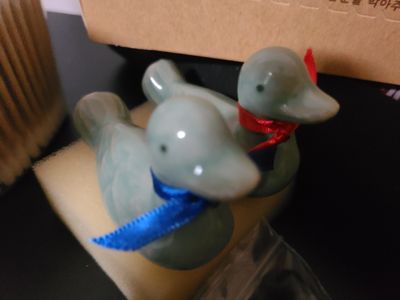 청자수저받침-원앙세트 리뷰 이미지