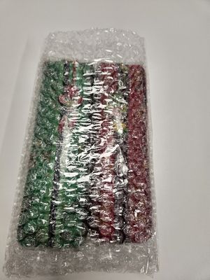 전통무늬 단색 누비 필통-녹색 리뷰 이미지