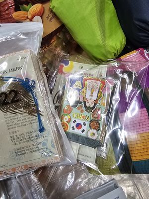 남여전통한복4종 책갈피 리뷰 이미지