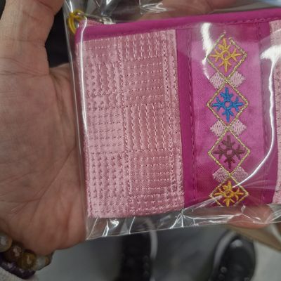 띠사각동전지갑-연분홍 리뷰 이미지