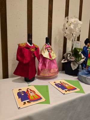 #전통기념품 한복 카드 엽서 한국굿즈 외국인친구선물 리뷰 이미지