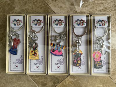 한국의 미-전통열쇠고리5p세트 리뷰 이미지