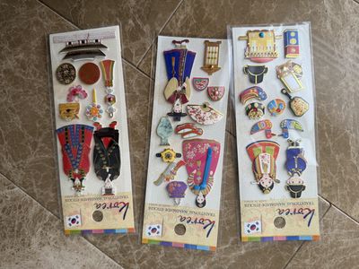 전통한복스티커-4종 리뷰 이미지