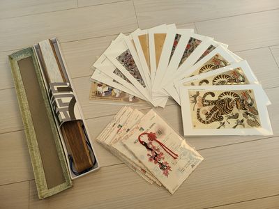 민화 엽서(小) - 연화도 리뷰 이미지