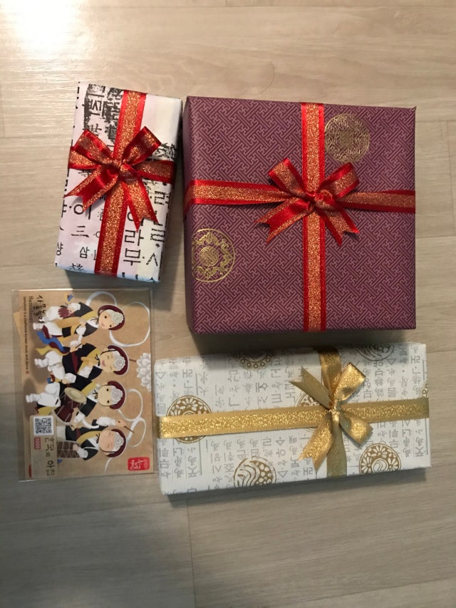 8폭실크작은병풍 중-화조 리뷰 이미지