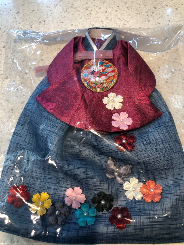 한복모시 와인커버- 평상복 리뷰 이미지