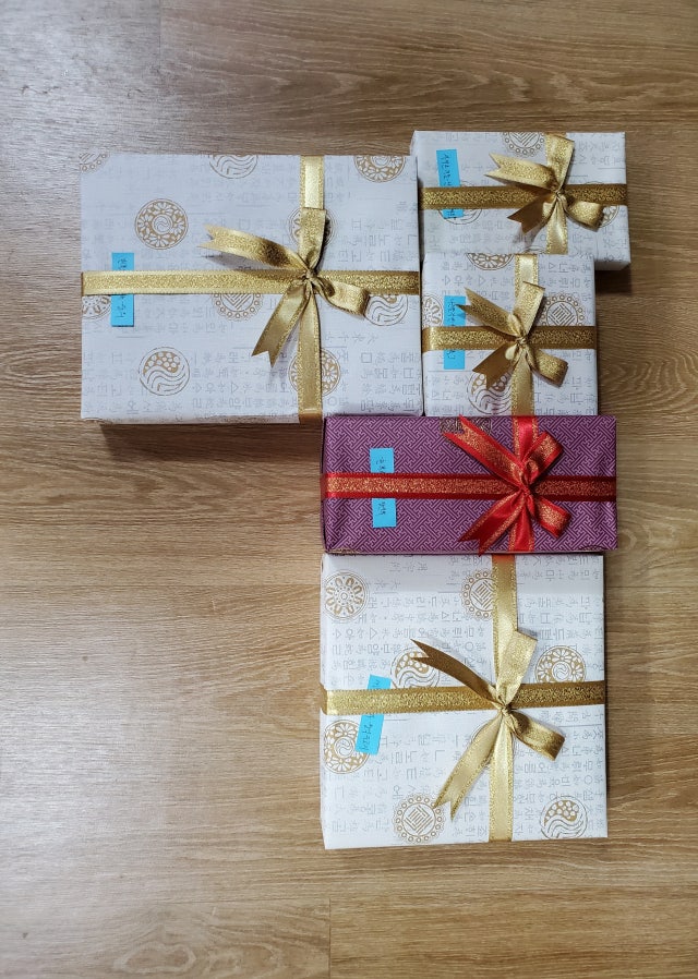 한복모시 와인커버-당의 리뷰 이미지