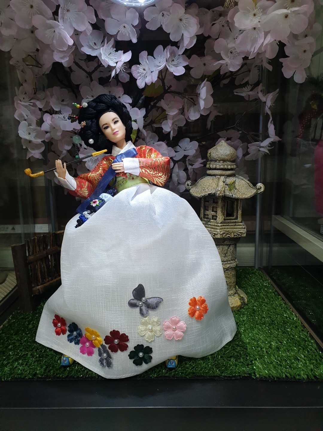 한복모시 와인커버- 평상복 리뷰 이미지