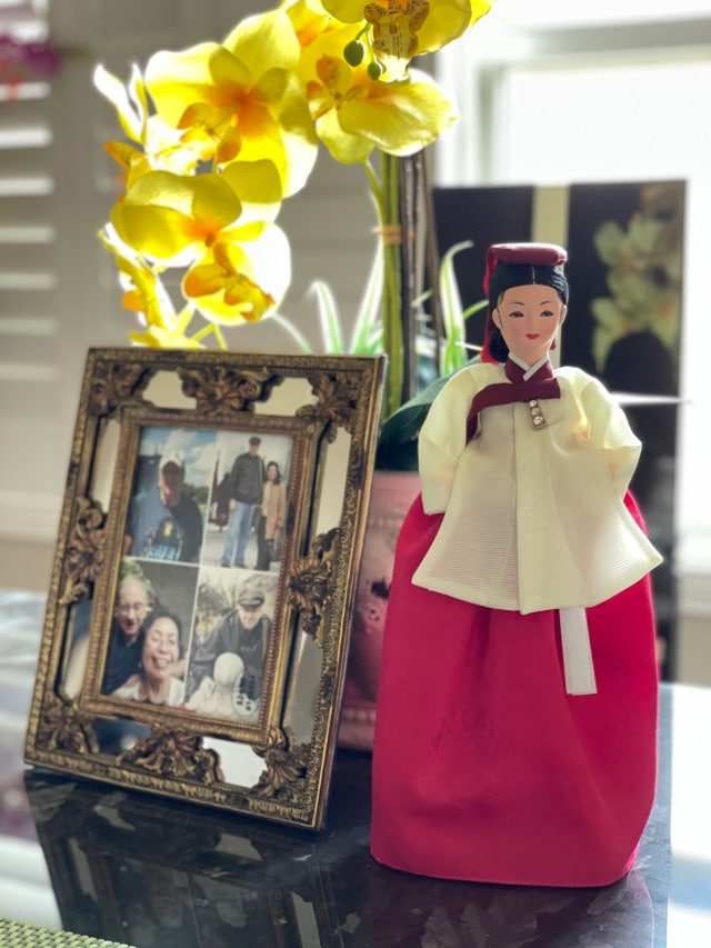 한복인형-대장금[적색계통] 리뷰 이미지