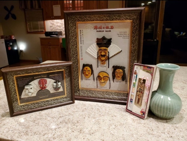 청자 둥근줄무늬 화병 리뷰 이미지