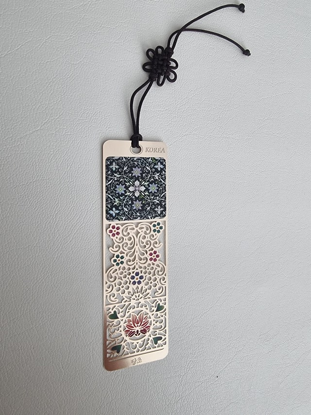 자개 책갈피-당초무늬 리뷰 이미지