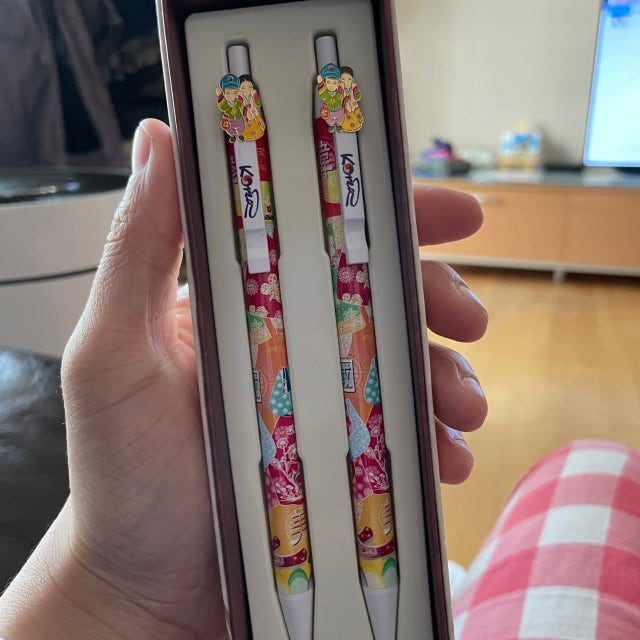 예쁜 한국볼펜10종 리뷰 이미지