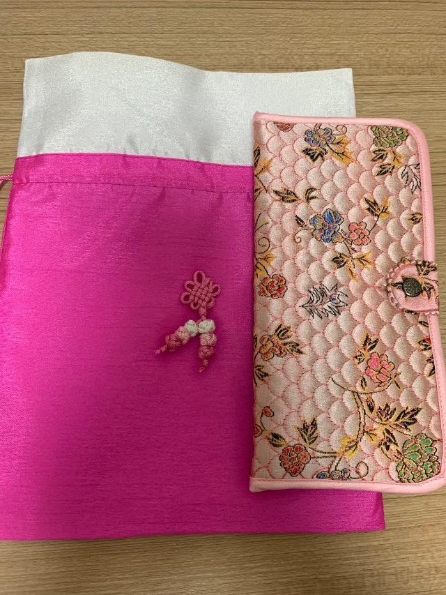 매듭주머니大 [진분홍색] 리뷰 이미지