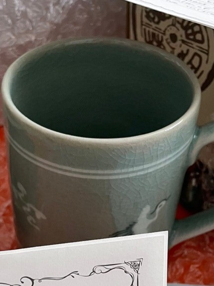 청자운학 2인머그세트 리뷰 이미지